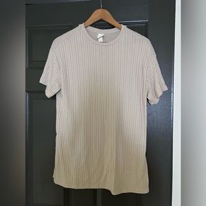 H&M Cream Tunic T-Shirt